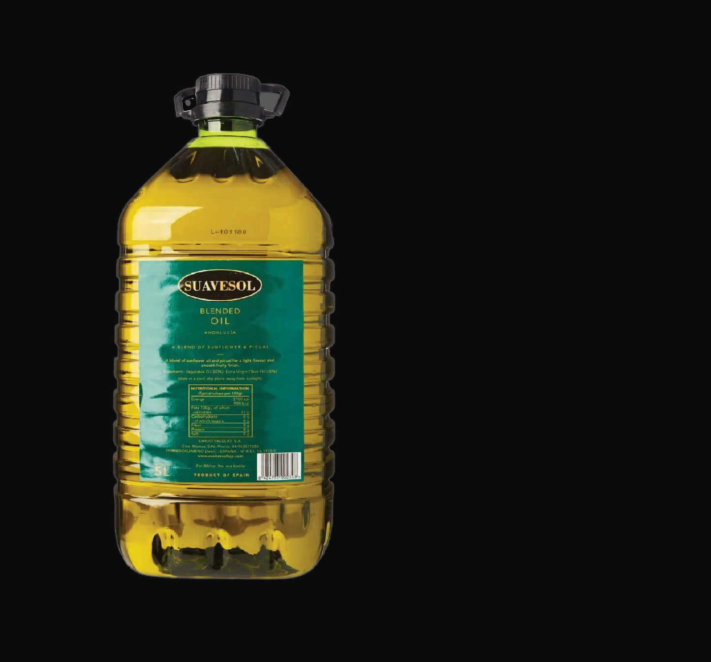 Sauvesol Blended Oil - Sunflower & Extra Virgin Olive Oil 5ℓ