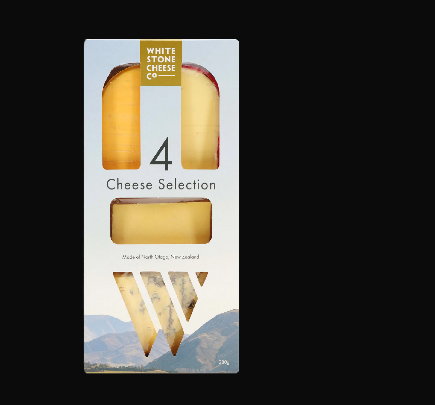 Whitestone 4 Cheese Platter 280gm