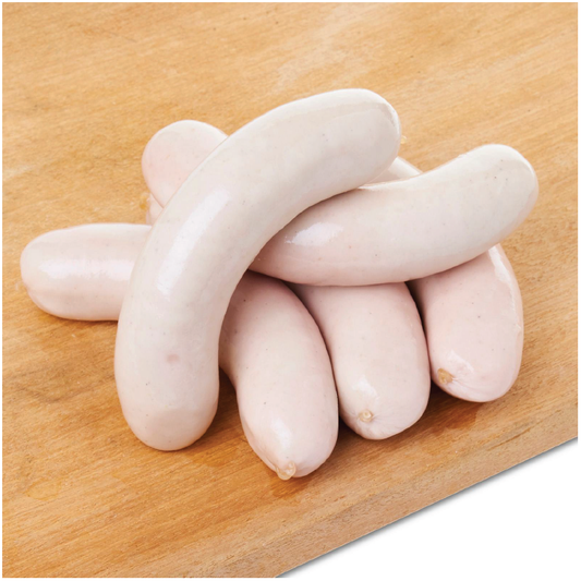 German Bratwurst Pork Sausage 100gm x 5pcs - Frozen