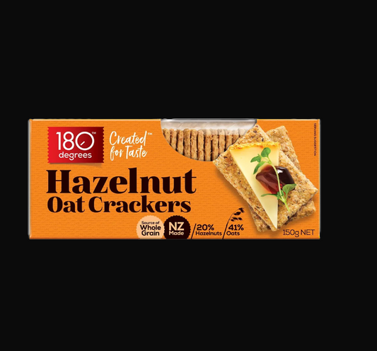Hazelnut Oat Crackers 150gm
