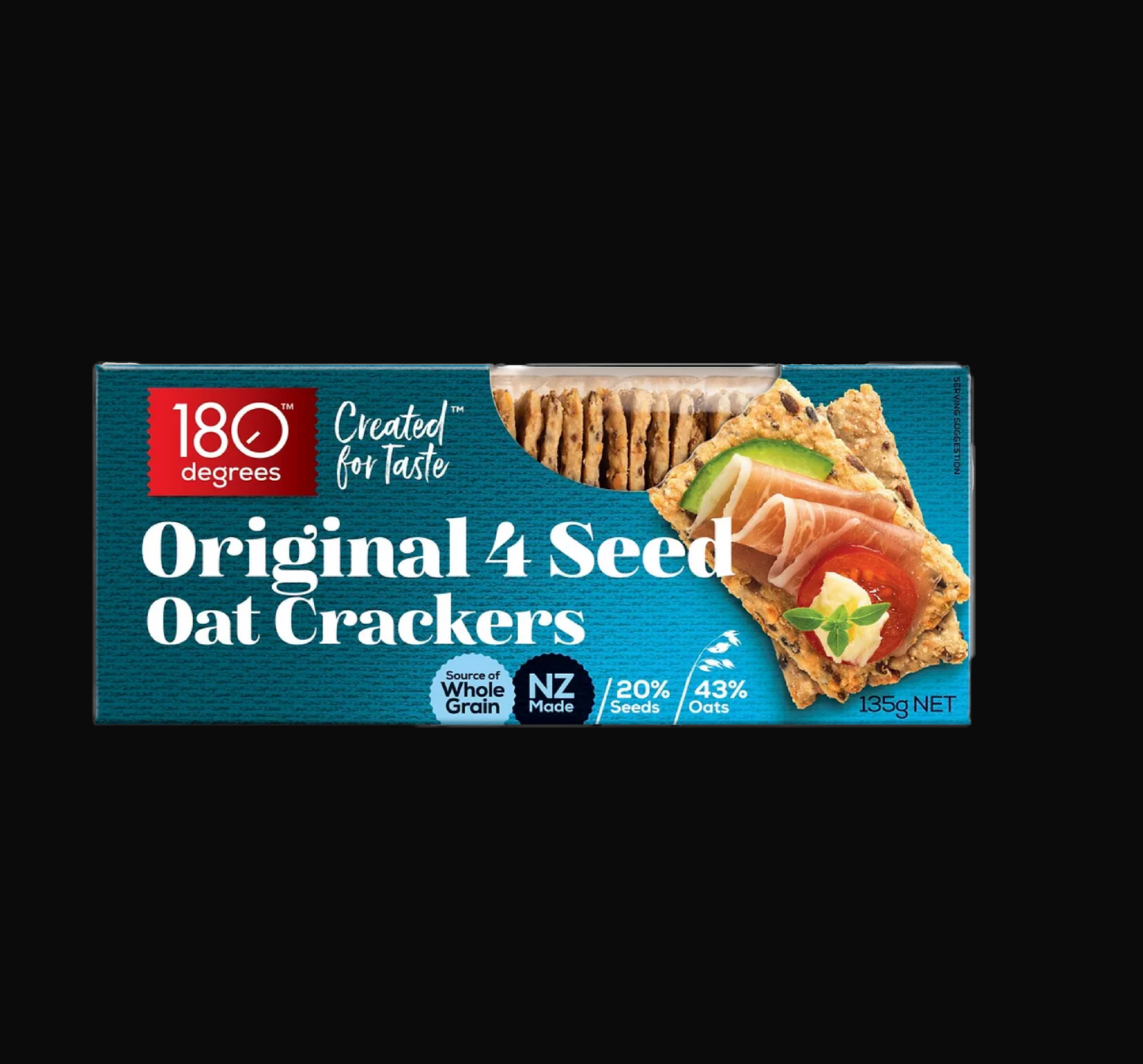 Original 4 Seed Oat Crackers 135gm