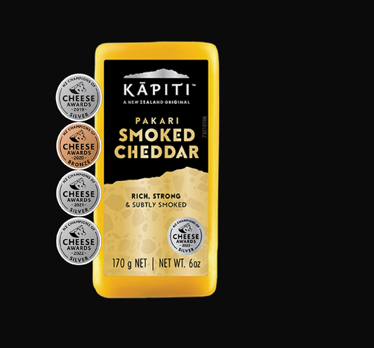Kapiti Pakari Smoked Cheddar 170gm