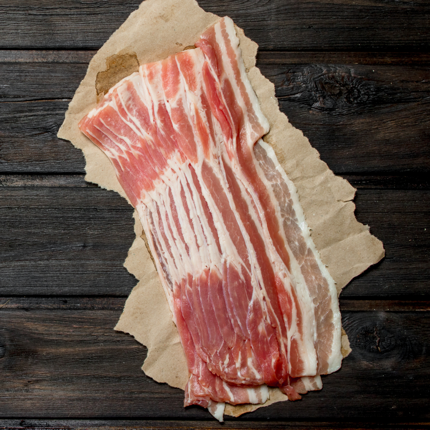 Streaky Bacon Pre-sliced 1kg - Frozen